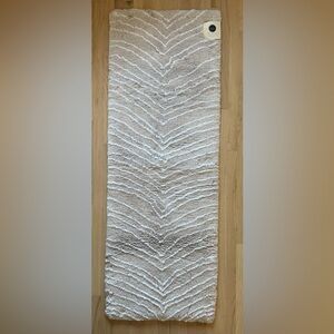 Brand New House of Noa Bath Mat – 24”x 70” Zelda Shell (discontinued color)